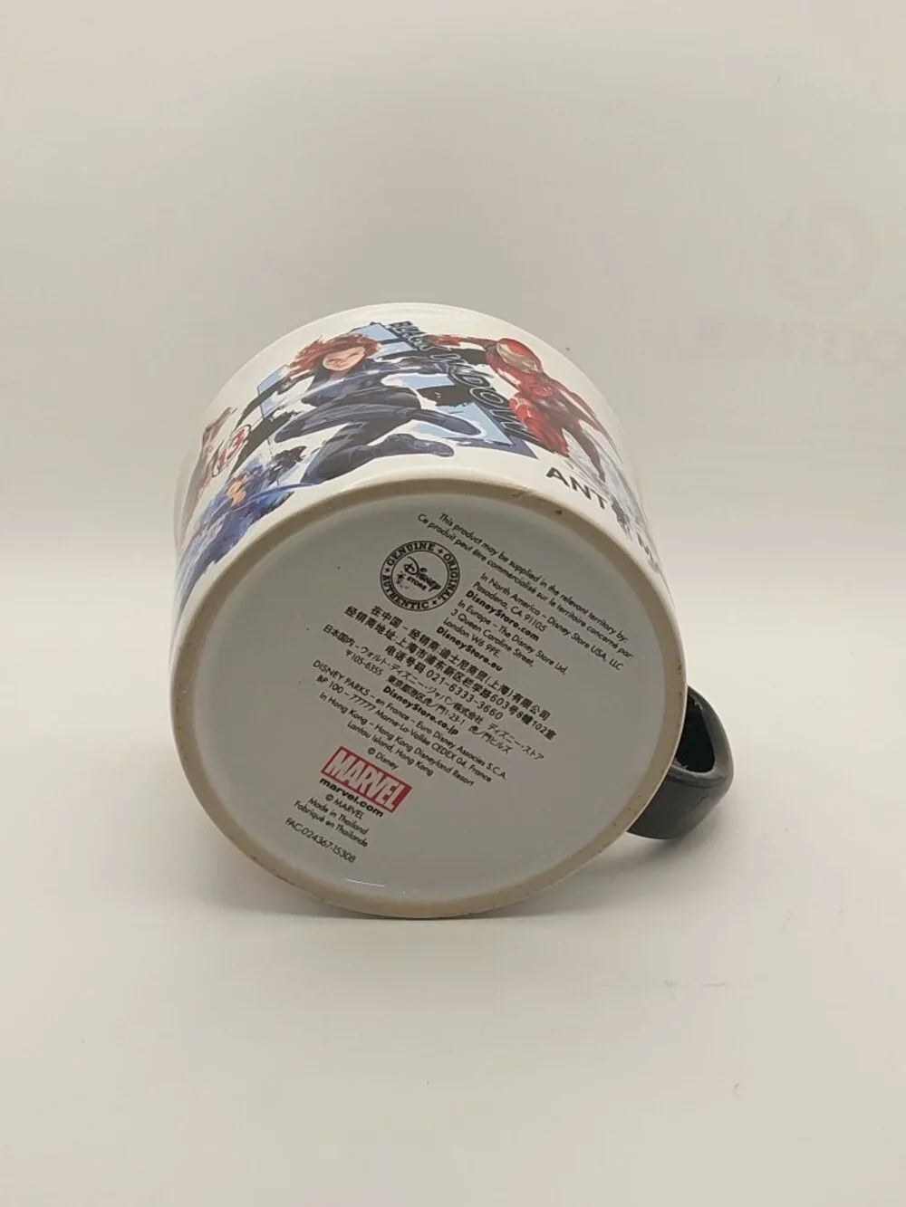 Marvel Captain America Civil War Characters Coffee Mug Black Interior 12oz Offic